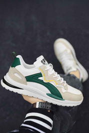 White & Green