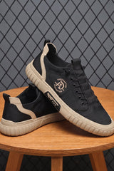 Men's Twill Casual Sneakers