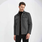 Polo Republica Men's Inner Fur Minor Fault Jacket Men's Jacket Polo Republica Charcoal S 
