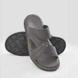 MR Men's Haderslev Padded Sole PU Leather Slides