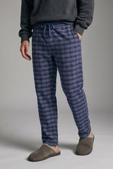 Men's Loungewear Flannel Straight Trousers