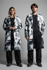 Polo Republica Unisex Tie & Dye Terry Long Coat
