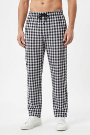 Men's Comfort Gingham Loungewear Trousers