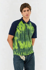 Polo Republica Men's Tie & Dye Polo Shirt