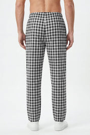 Men's Comfort Gingham Loungewear Trousers