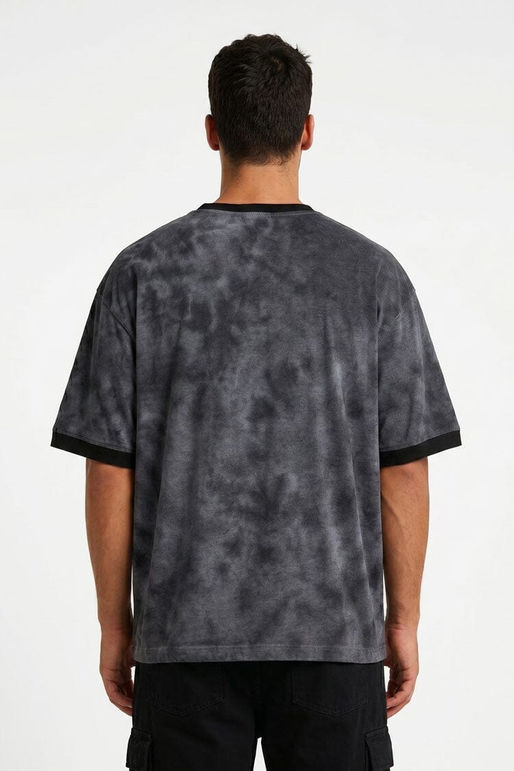 Polo Republica Men's Boxy Fit Tie & Dye Tee Shirt