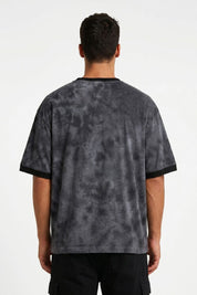 Polo Republica Men's Boxy Fit Tie & Dye Tee Shirt