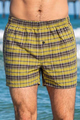 Men's Check Boxer Shorts
