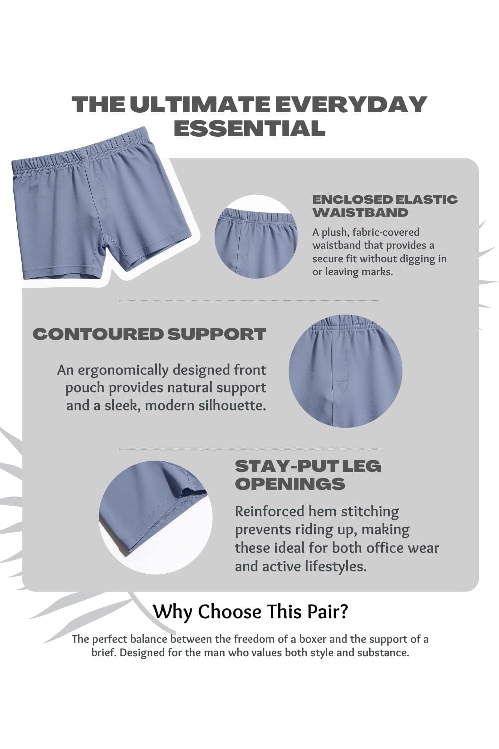 Polo Republica Men's Basic Boxer Shorts