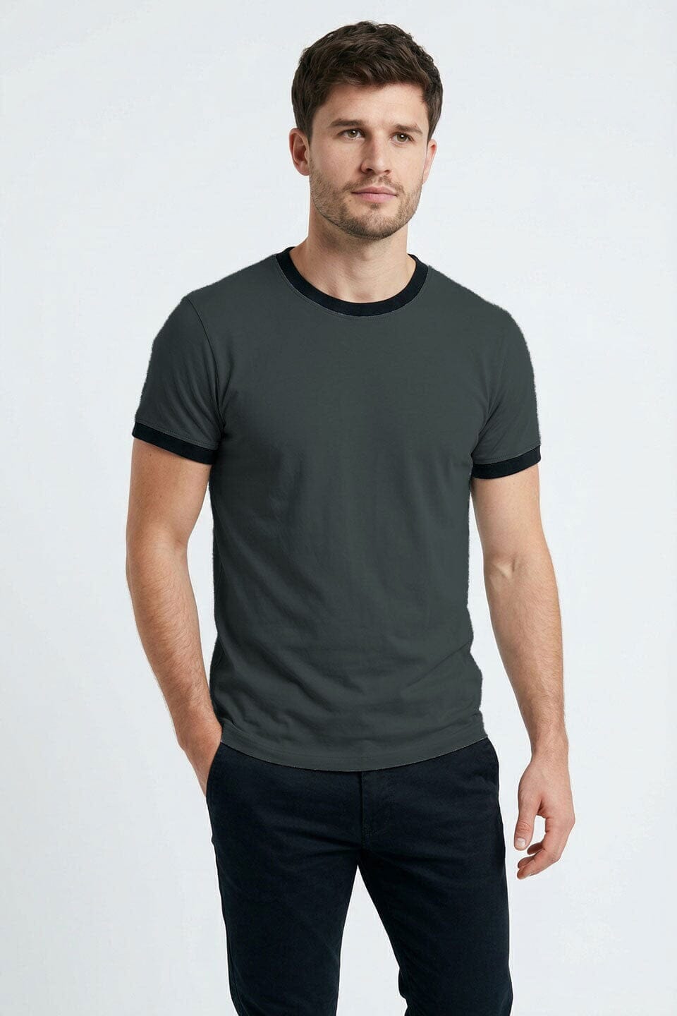 Dark Grey & Black