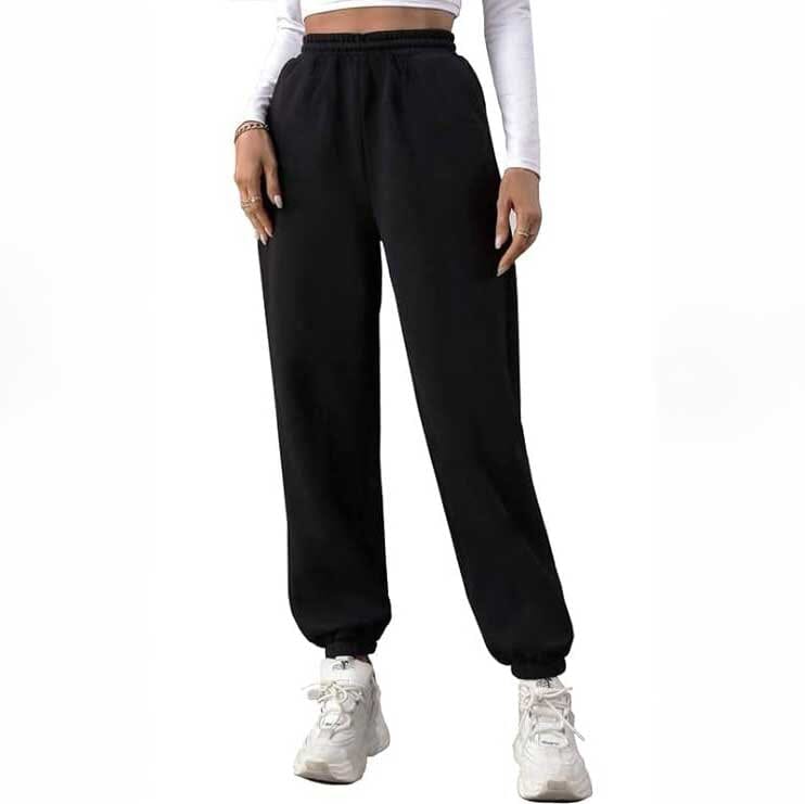 Rising Women's Seattle Fleece Jogger Pants Women's Trousers SDG Black S/M 