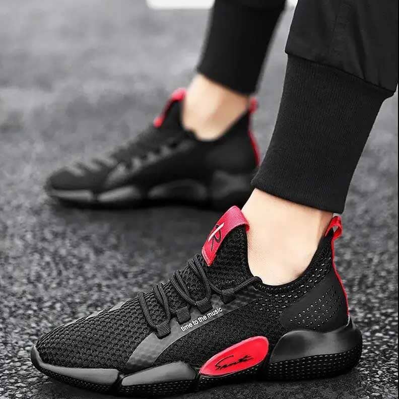 Popular Men's Feiwei Summer Breathable Mesh Running Shoes