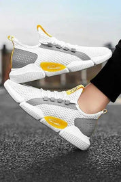 Popular Men's Feiwei Summer Breathable Mesh Running Shoes