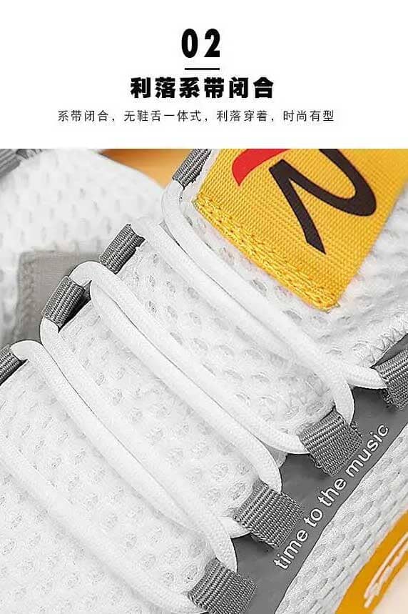 Popular Men's Feiwei Summer Breathable Mesh Running Shoes
