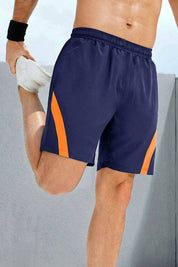 Navy Blue & Orange