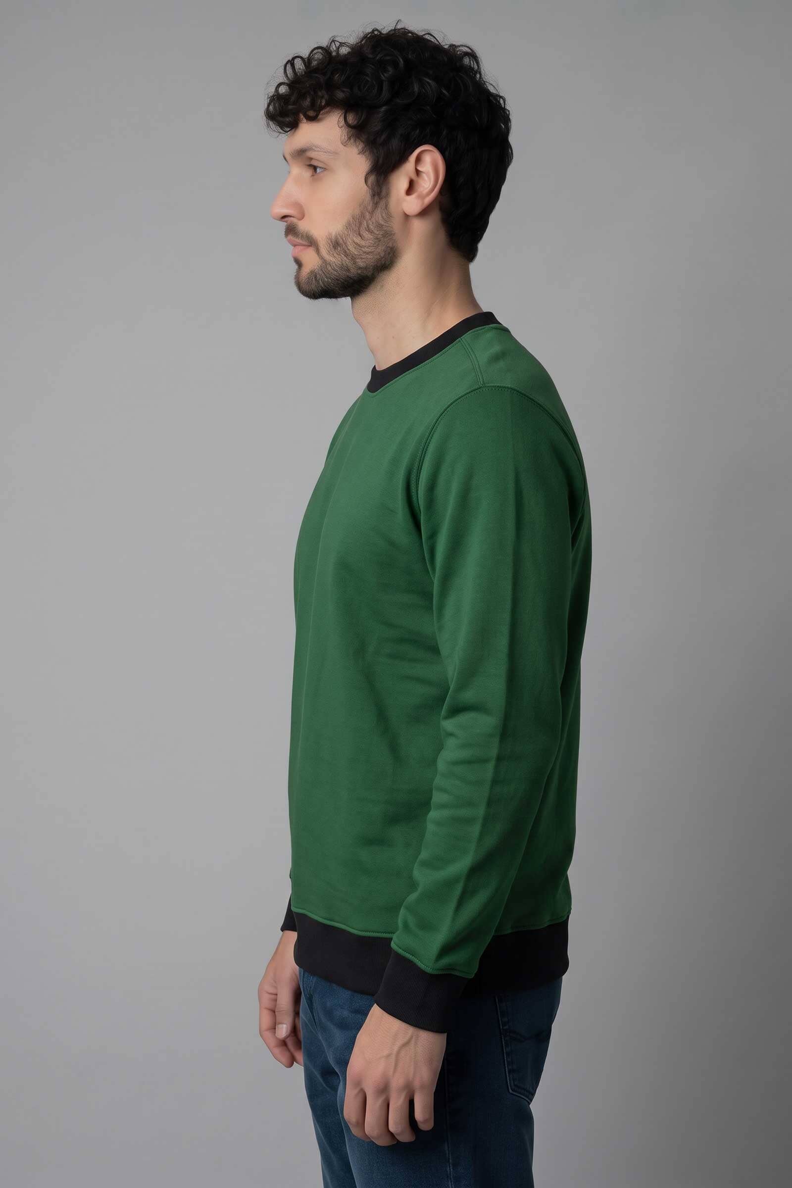 Bottle Green & Black