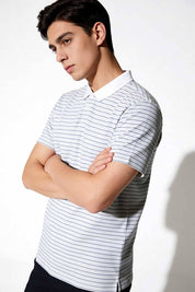 Eternity Men's Striped Polo Shirt