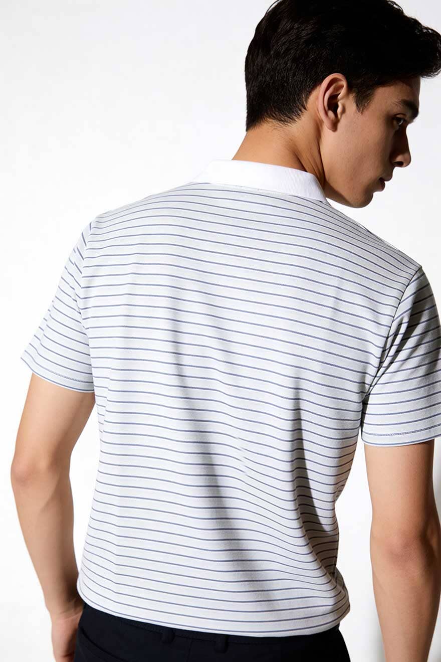 Eternity Men's Striped Polo Shirt