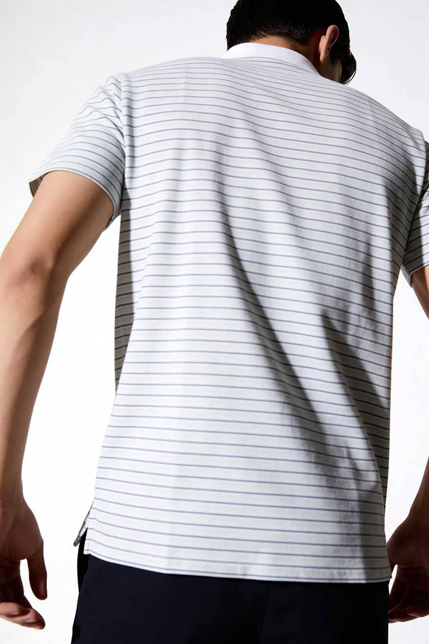 Eternity Men's Striped Polo Shirt
