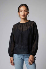 East West Women's Sheer Relaxed Top