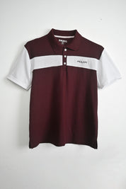 Poler Men's Graz Contrast Panel Short Sleeve Minor Fault Polo Shirt Men's Polo Shirt IBT 