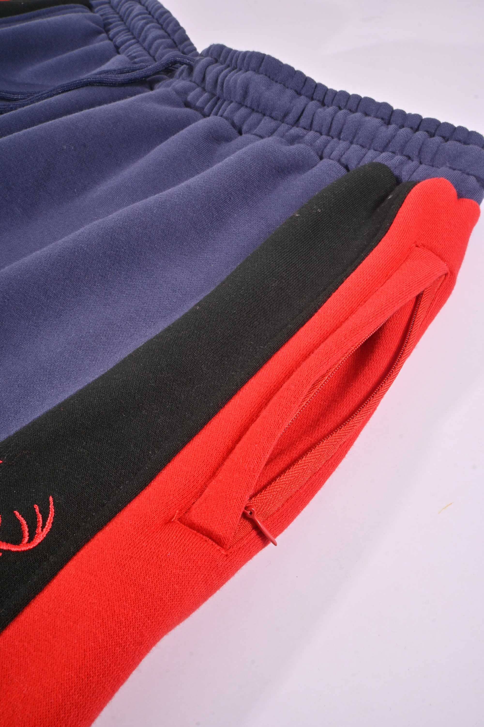 Navy & Red