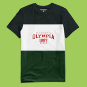 Polo Republica Men's Olympia Printed Contrast Panel Tee Shirt Men's Tee Shirt Polo Republica 