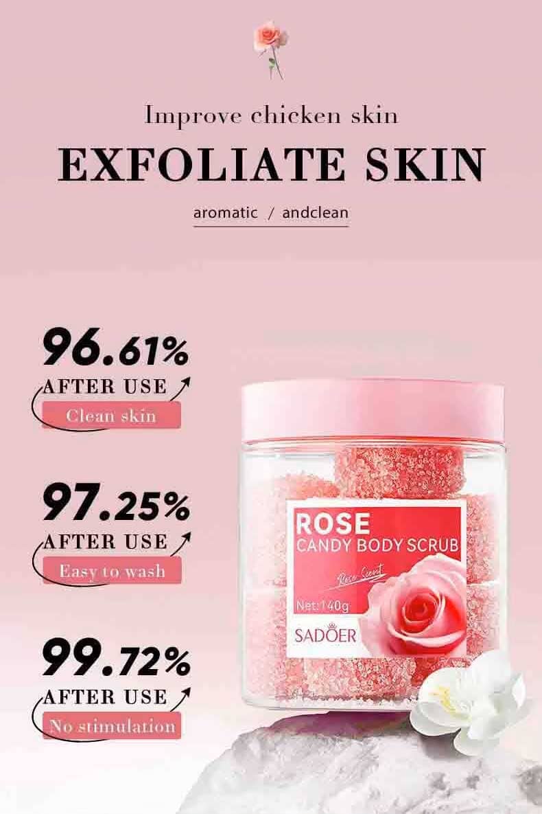 Sadoer Rose Scent Body Scrub
