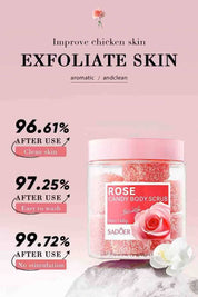 Sadoer Rose Scent Body Scrub