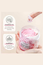 Sadoer Honey Peach Ice Cream Texture Body Lotion - 180g