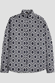 Nexoluce Men's Nadur Tailor Fit Casual Shirt