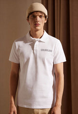 Polo Republica Men's CEO Printed Short Sleeve Polo Shirt
