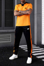 Orange & Black