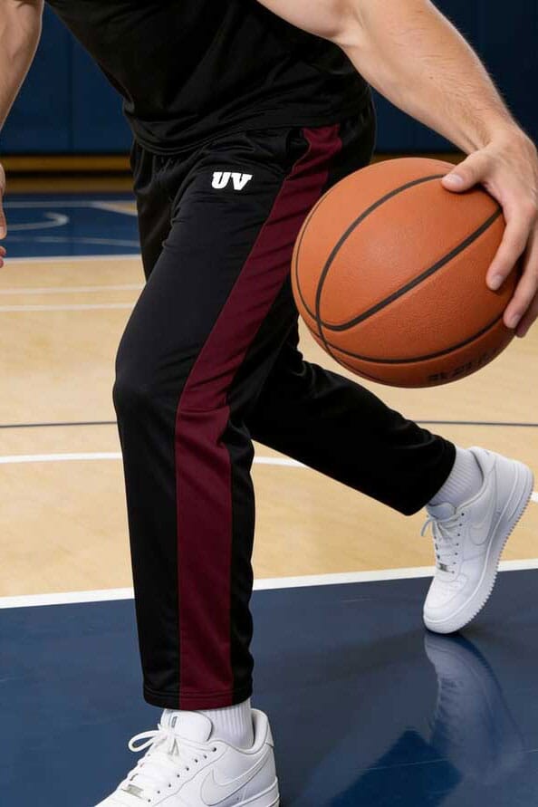 Black & Maroon