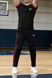 Black & Maroon
