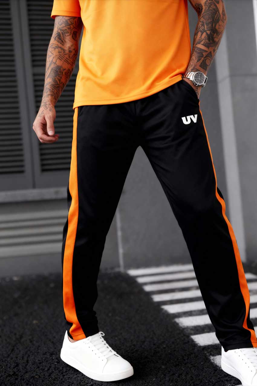 Orange & Black