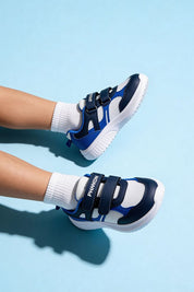 White & Navy