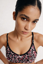 Rubi Women's Leopard Stretchable Bra