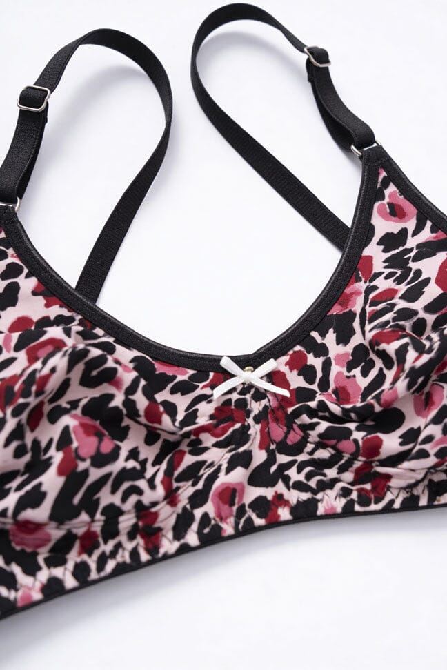 Rubi Women's Leopard Stretchable Bra