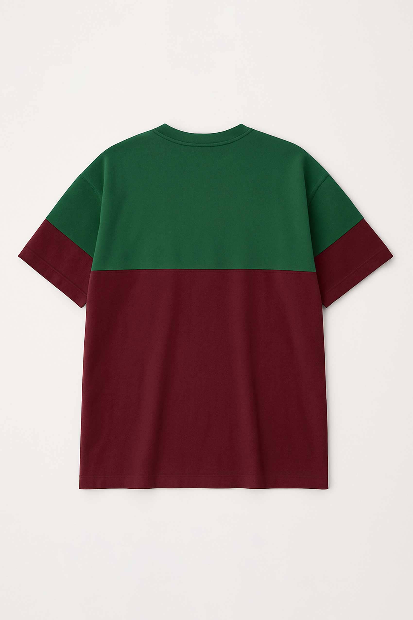 Maroon & Bottle Green