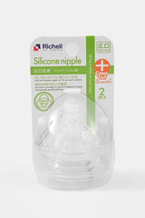 Richell Visible Packing Baby Nipple- Pack Of 2