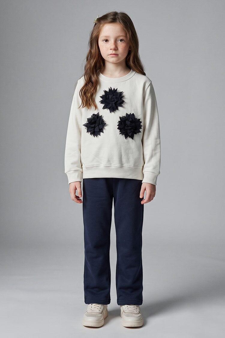 Cream & Navy