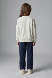 Cream & Navy