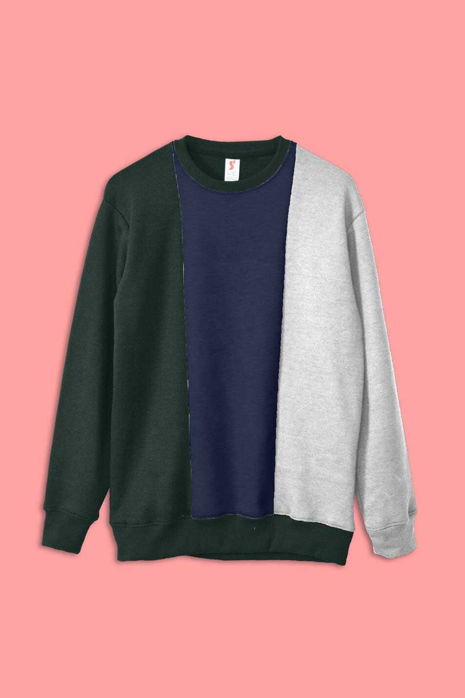 Grey & Navy