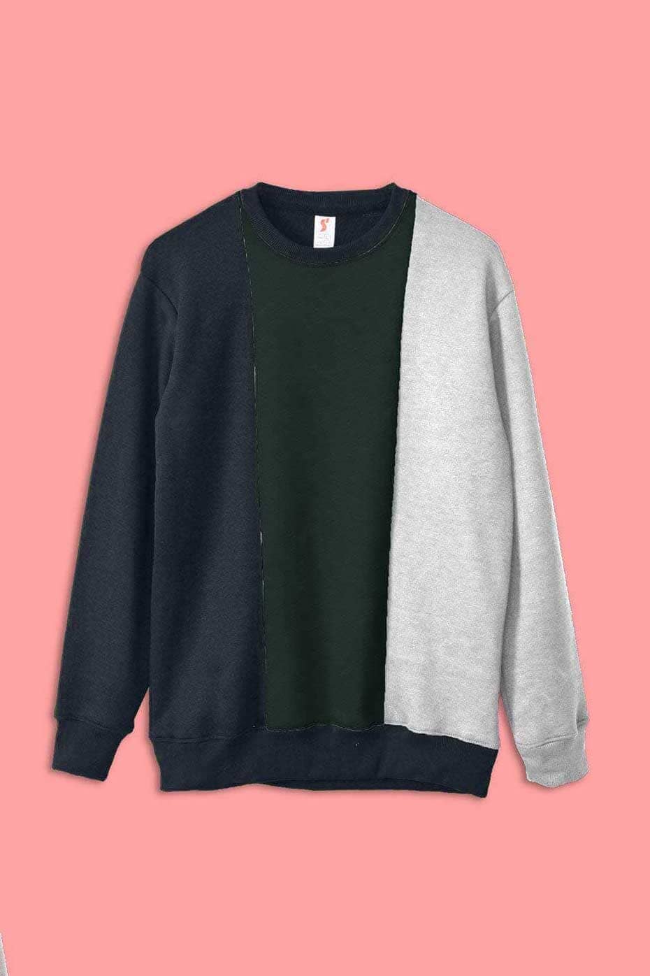 Grey & Bottle Green