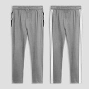 Poler Chitose Men's Super Soft Striped Minor Fault Trousers Men's Trousers IBT Ash Grey & White L 