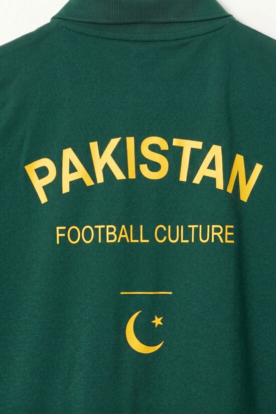 Polo Republica Men's Pakistan Football Culture Polo Shirt