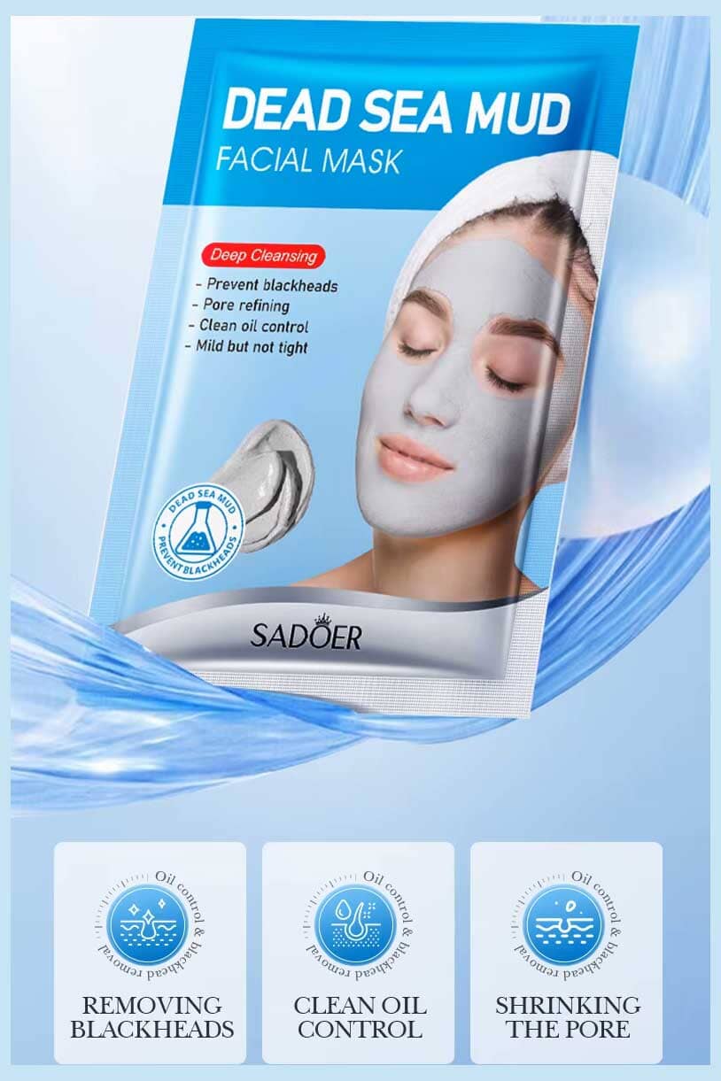 Sadoer Dead Sea Mud Facial Mask - 10g