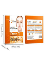 Sadoer Multi-Peptide Vitamin C Firming Contours Cheek & Forehead Filler Set