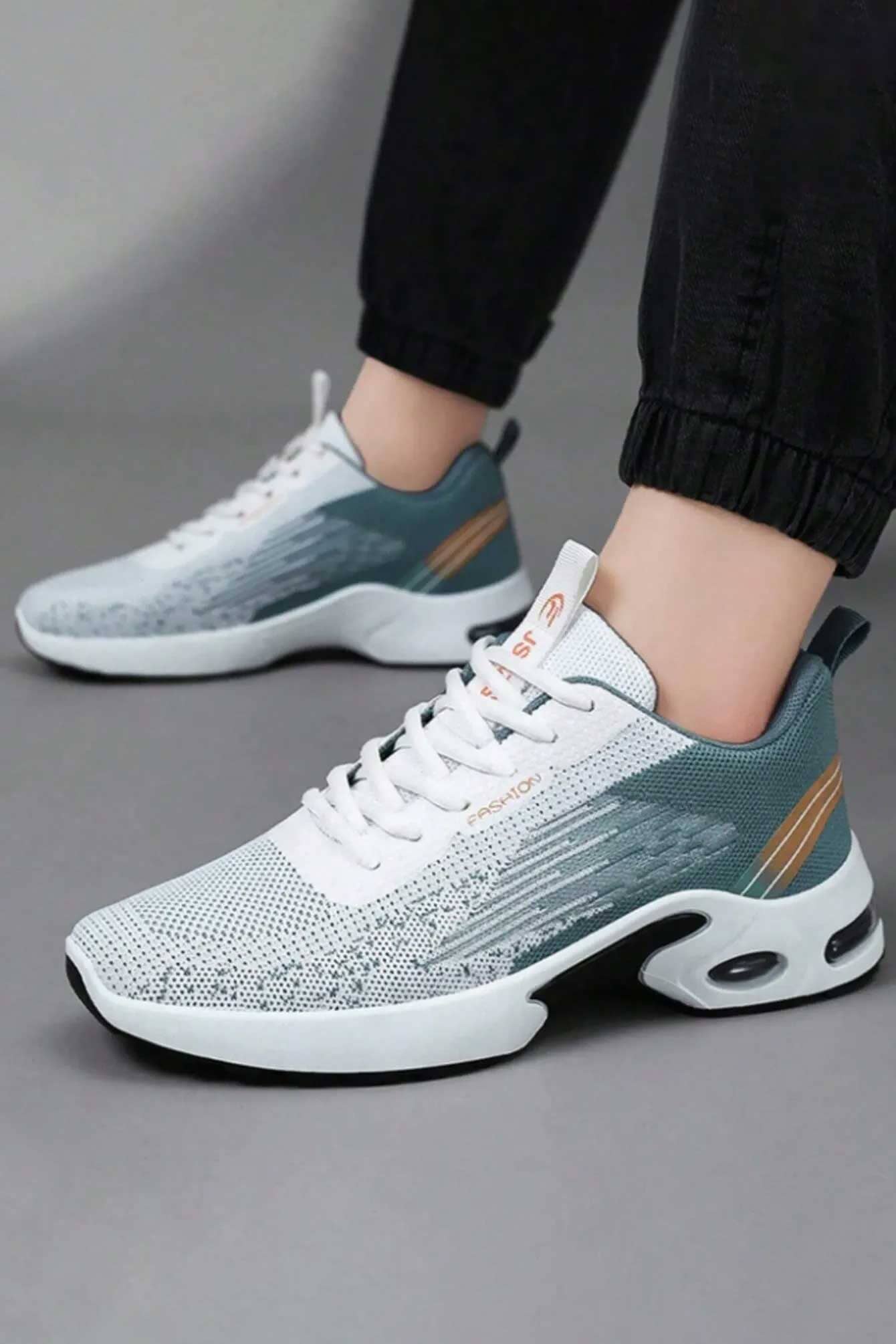 White & Powder Blue